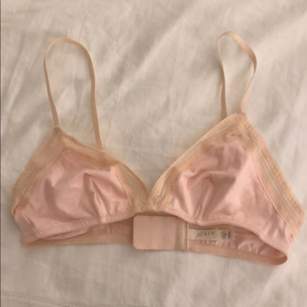 J.Crew cotton bralette